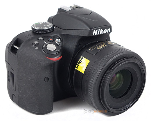 Nikon D3300 s 35mm F1,8 objektivem