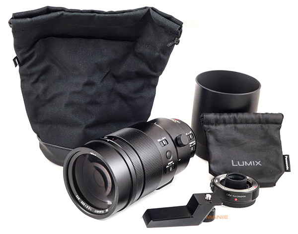 Panasonic Leica 200mm F2.8 OIS příslušenství