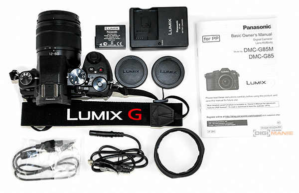 Panasonic Lumix G80 dodané příslušenství