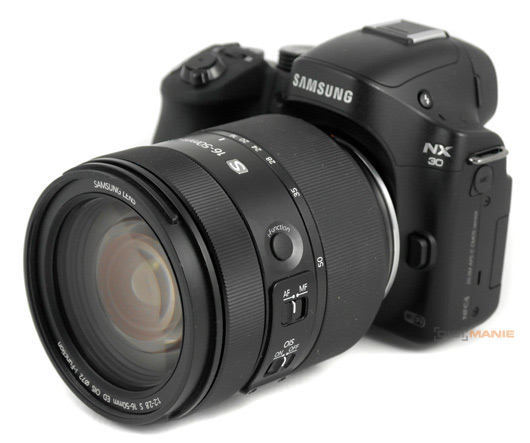 Samsung 16-50mm F2.0-2.8 S ED OIS na Samsungu NX30