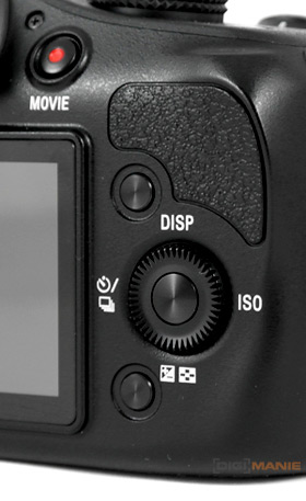 Sony Alpha a3000 (ILCE-3000) ovládací prvky