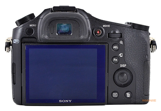 Sony Cyber-shot RX10 zadní strana