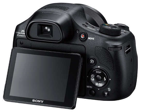 Sony Cyber-shot HX350 výklopný displej
