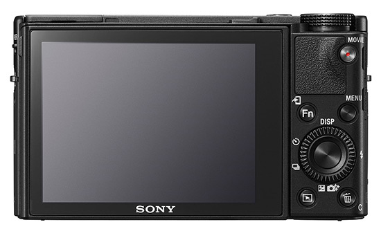 Sony Cyber-shot RX100 V displej