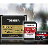 Toshiba inovovala řadu paměťových karet Exceria