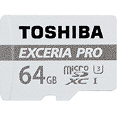 Toshiba představuje rychlé microSDXC karty Exceria Pro M401