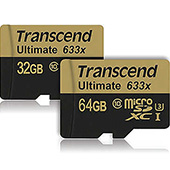 Transcend přichází s kartami microSDXC Ultimate 633x