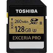 UHS-II karty Toshiba Exceria Pro nyní i se 128GB kapacitou