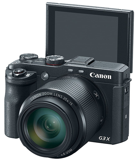 Canon PoweShot G3 X selfie