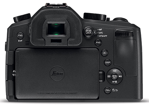Leica V-Lux (typ 114) zadní strana