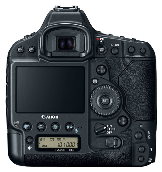 Canon EOS-1D X Mark II displej
