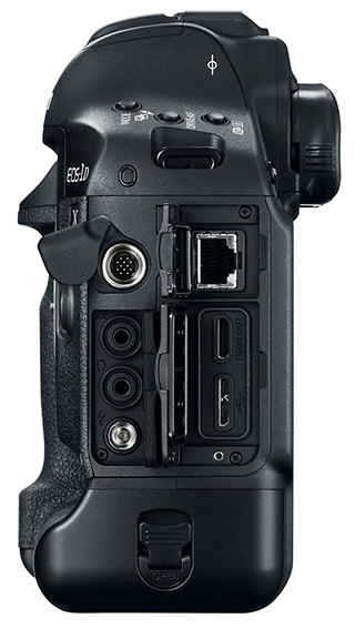 Canon EOS-1D X Mark II levá strana