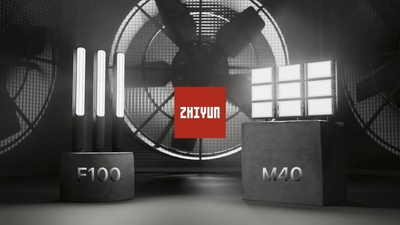 Zhiyun uvedl LED světla Fiveray F100 a M40