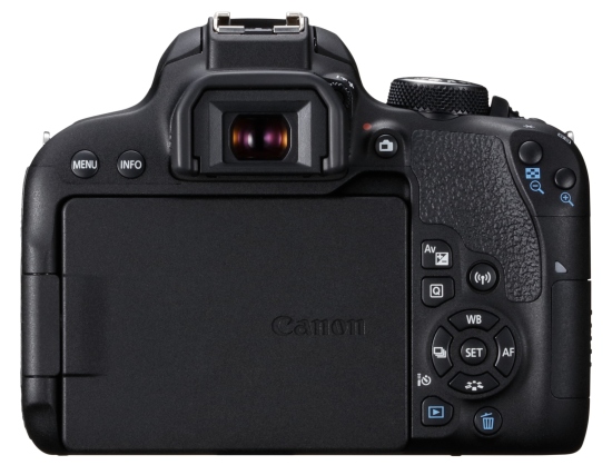 Canon EOS 800D zadní strana